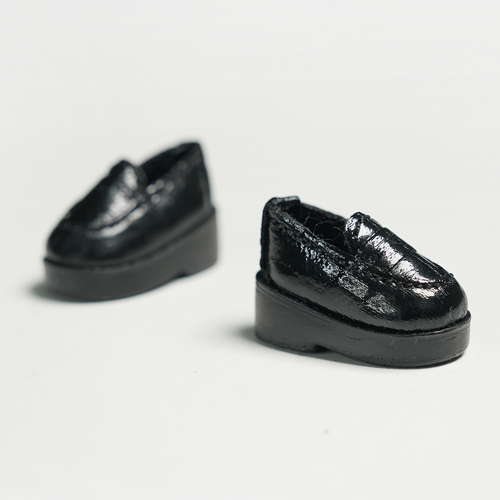 School Shoes (Black) - For Yellow